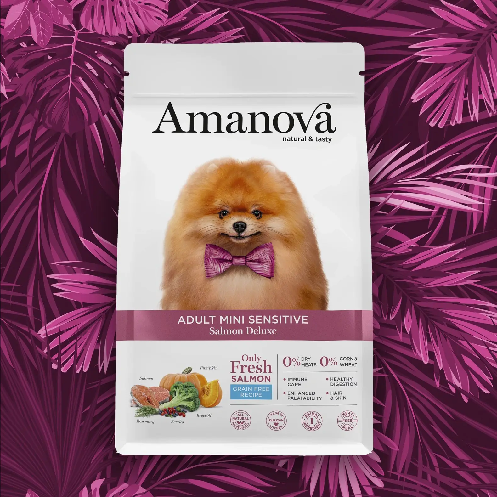 Amanova Laks Sensitiv - Til små hunde – billede 2