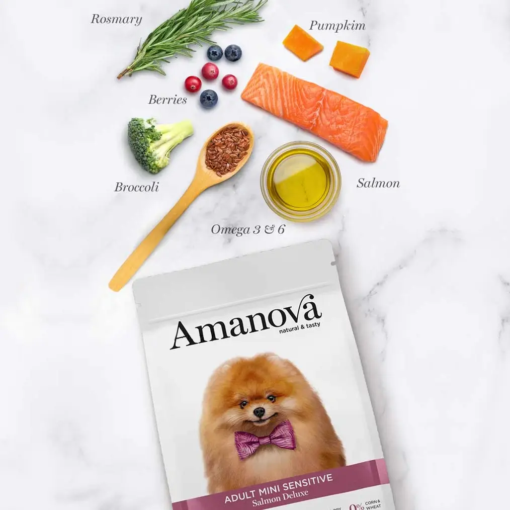 Amanova Laks Sensitiv - Til små hunde – billede 6