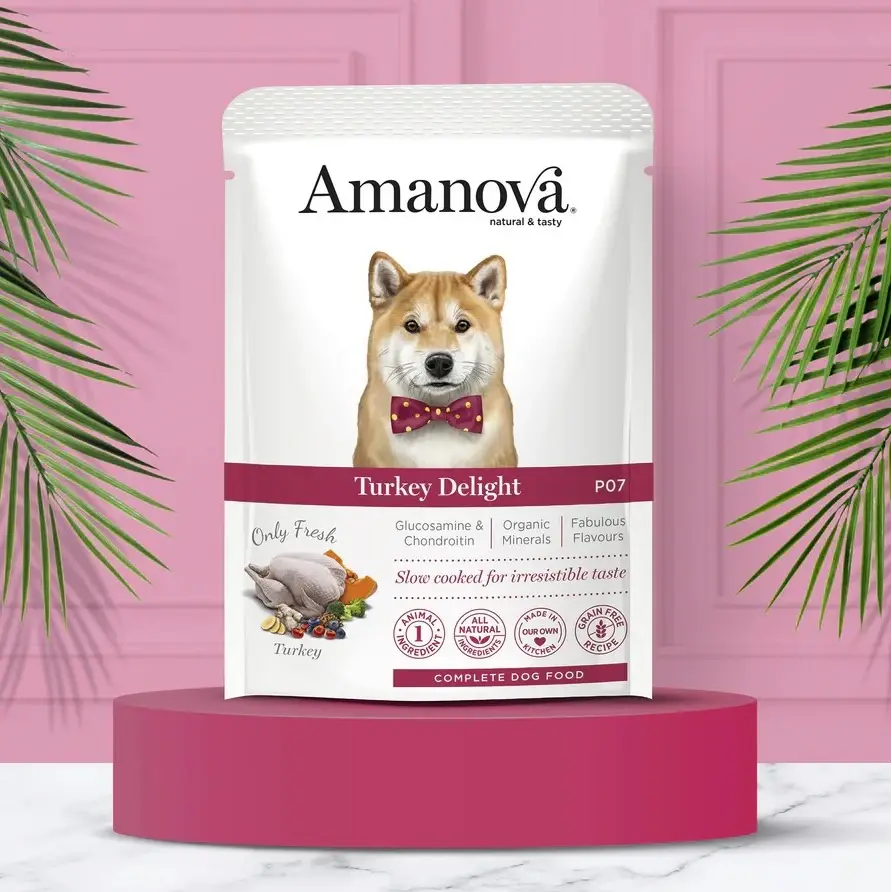 Amanova Vådfoder Kalkun - 100g – billede 6