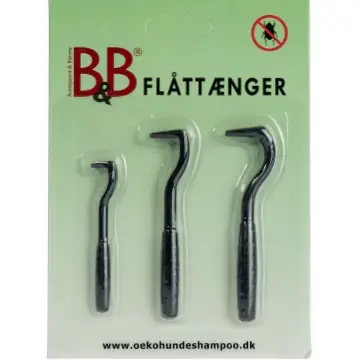 B&B Flåttænger - Pakke Med 3 Stk.
