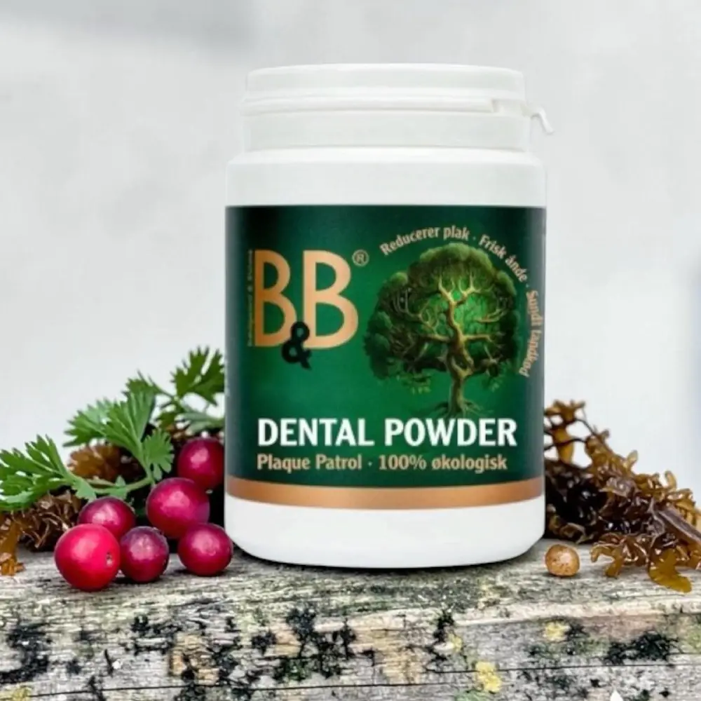 B&B Plaque Patrol Dental pulver - 100g – billede 2
