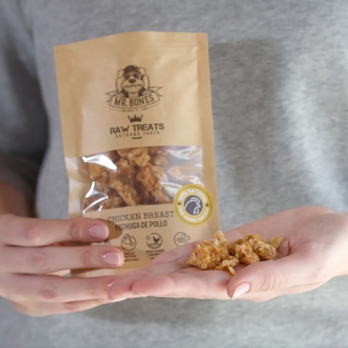 Mr. Bones Raw Treats Kyllingebryst - 45g – billede 3