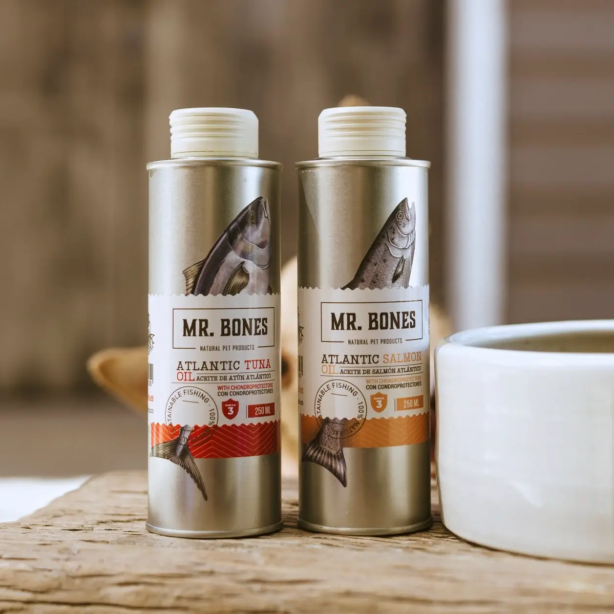 Mr. Bones Lakseolie - 250ml – billede 5