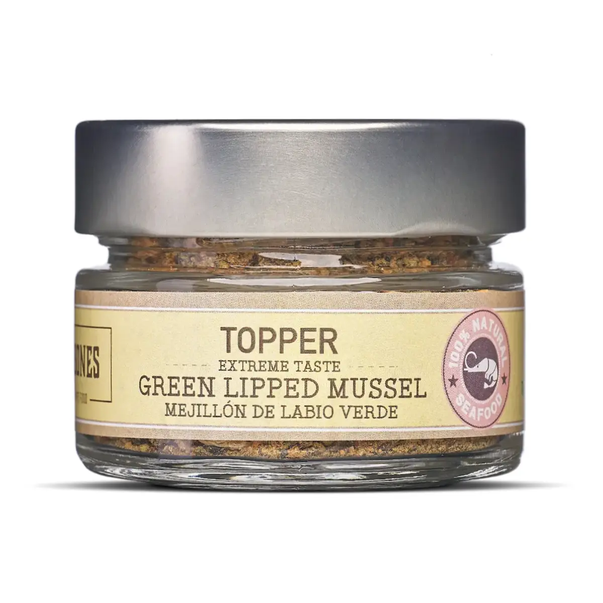 Mr. Bones Grønlæbet Musling Topper - 100g
