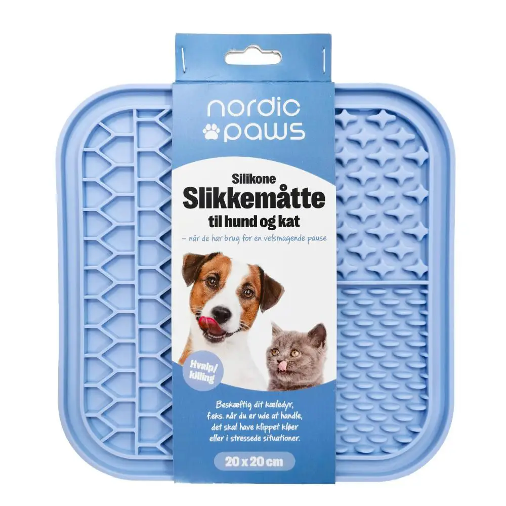 Nordic Paws Nightsky Slikkemåtte - Lyseblå – billede 3