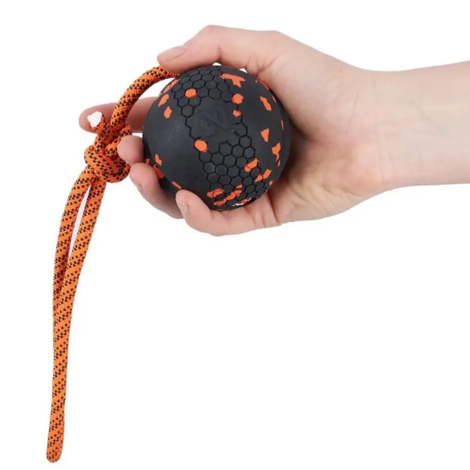 Non-Stop Dogwear Non-Stop Bold Med Reb Ø6 - Orange & Sort – billede 5