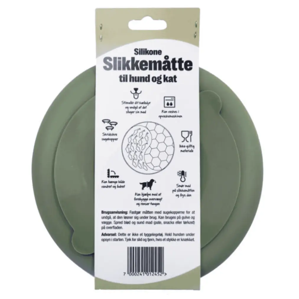 Nordic Paws Ocean Slikkemåtte - Moss – billede 3