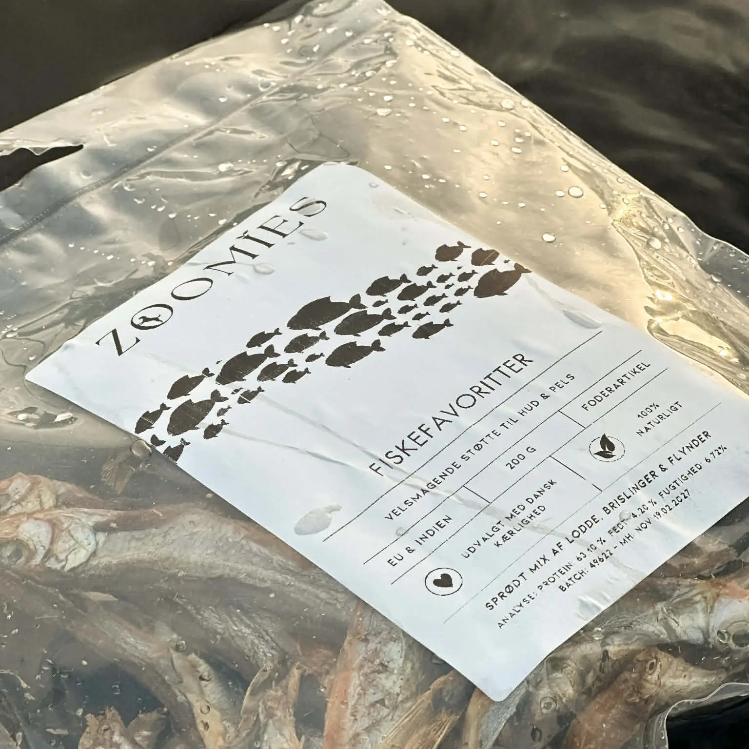 Zoomies Naturlige Fiskefavoritter - 200g – billede 2