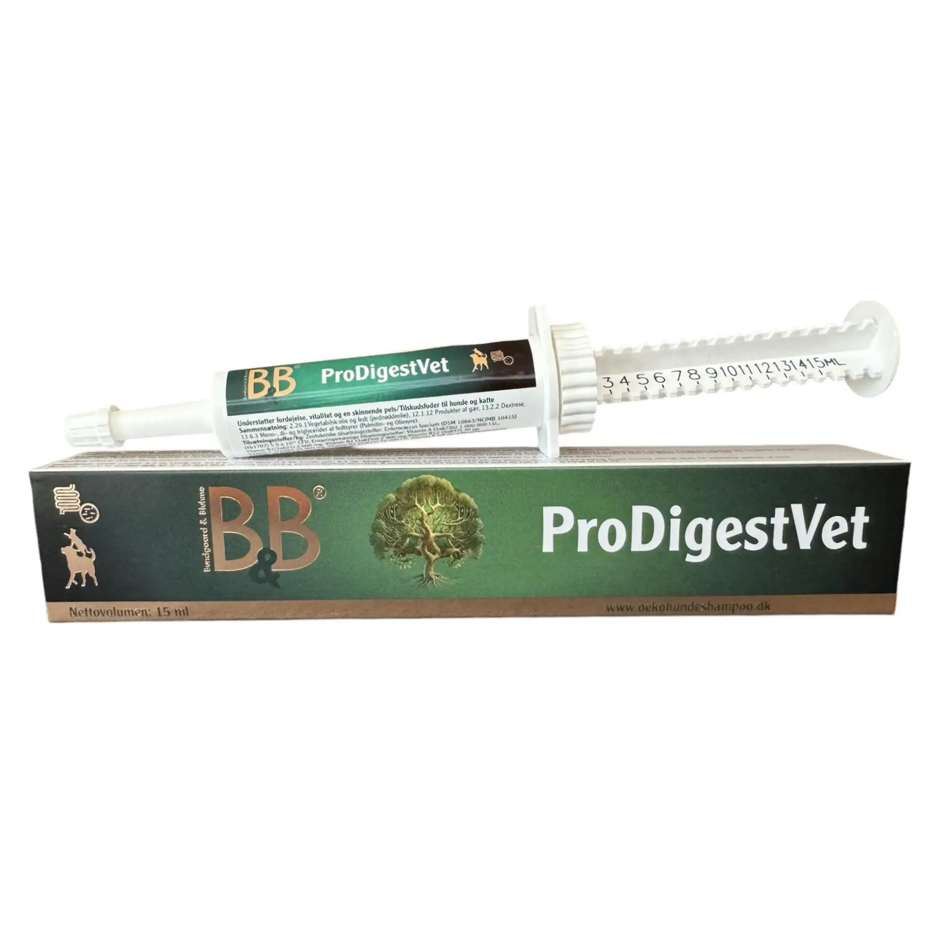 B&B ProDigestVet Tilskud Paste - 15 ml