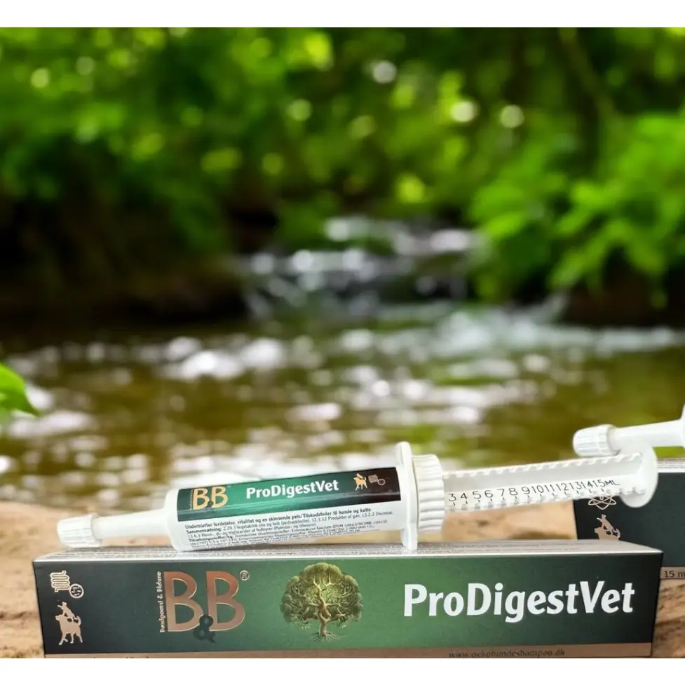 B&B ProDigestVet Tilskud Paste - 15 ml – billede 4