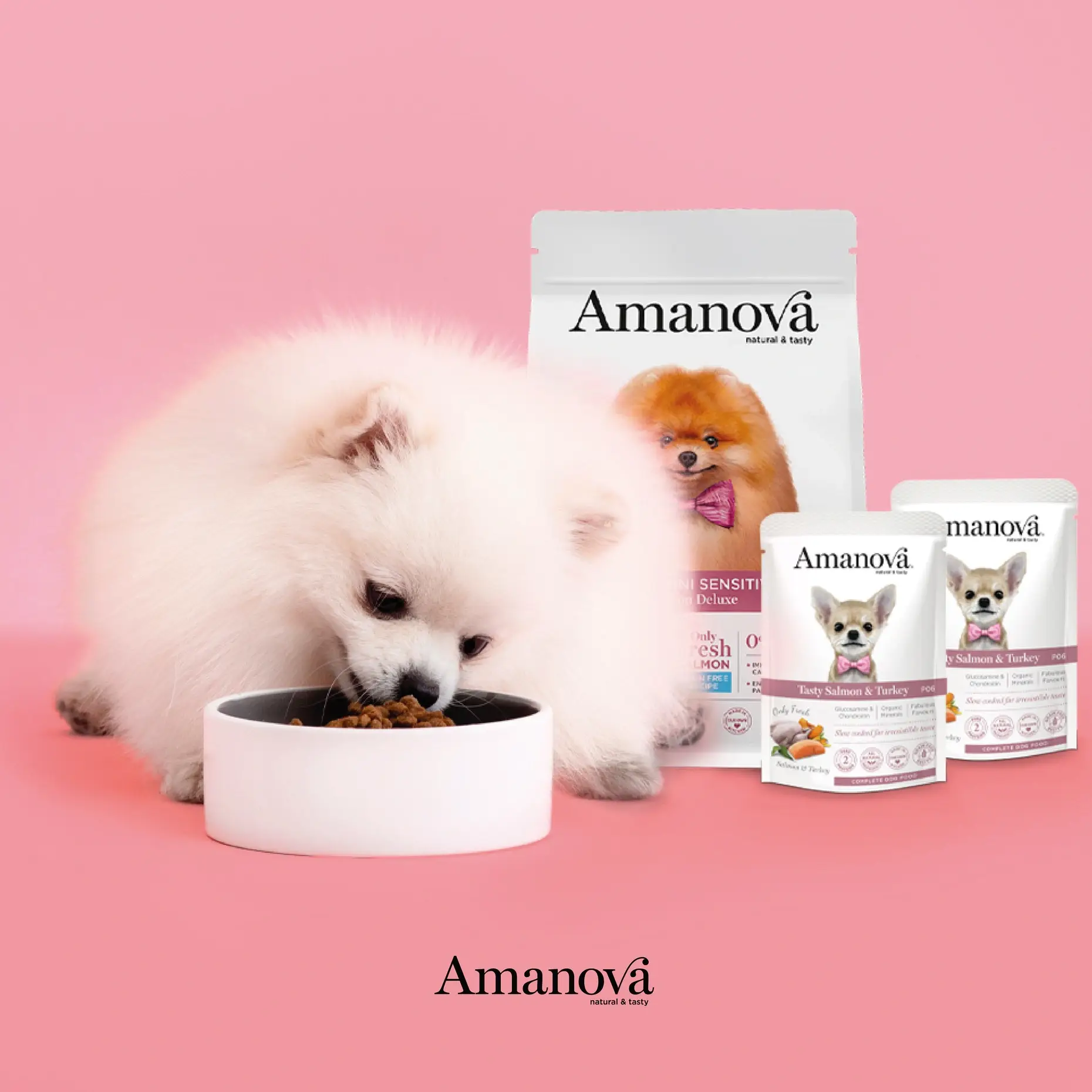 Amanova Laks Sensitiv - Til små hunde – billede 7