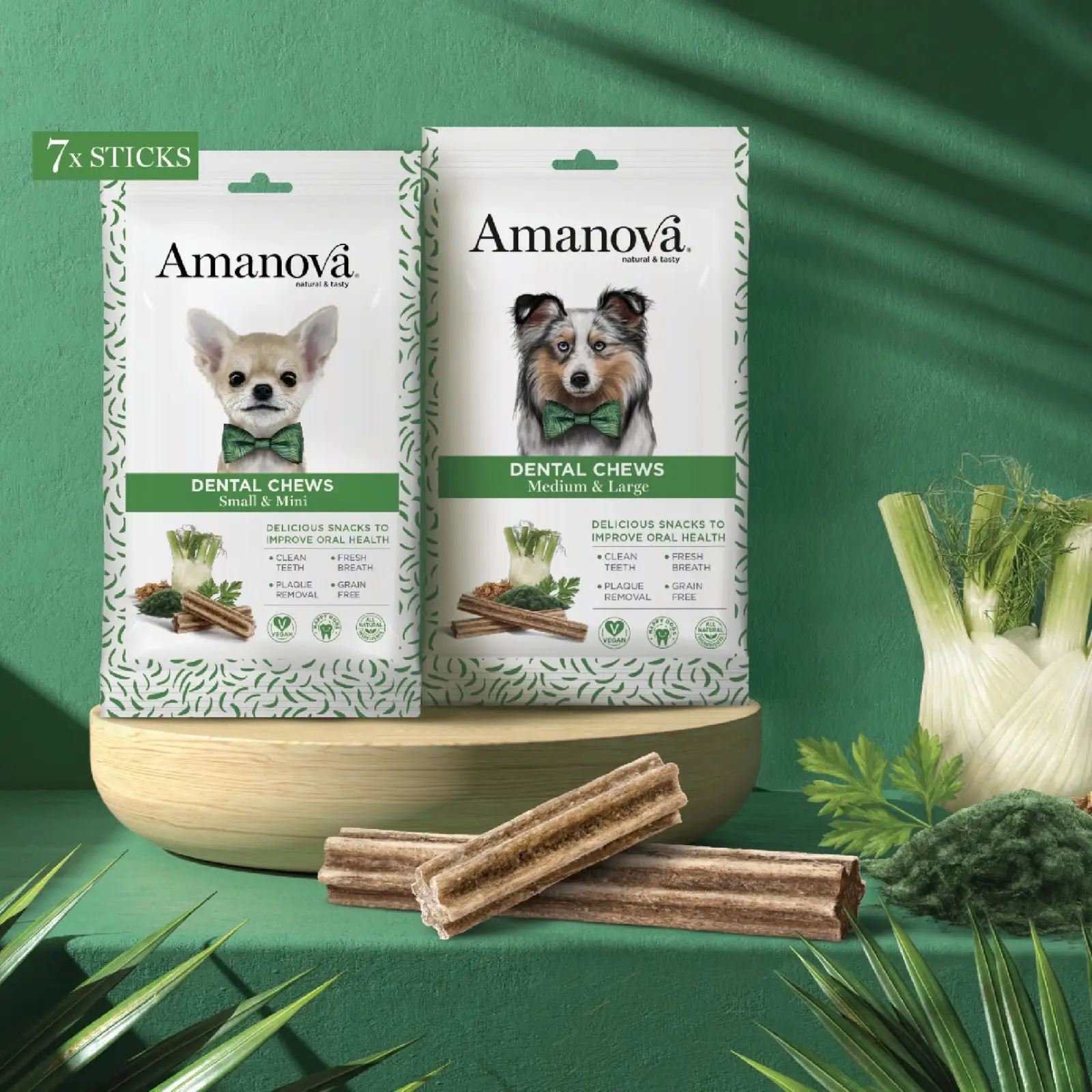 Amanova 7 Dental Chews Tandpleje – billede 2