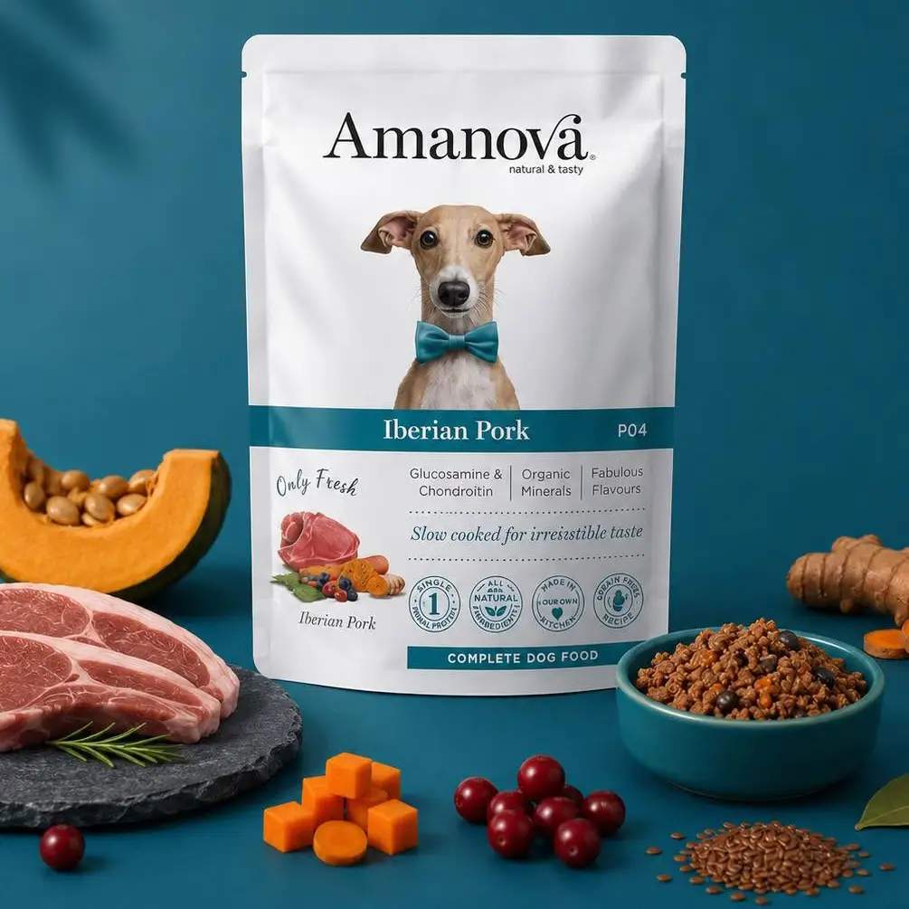 Amanova Vådfoder Iberico Gris - 100g – billede 5