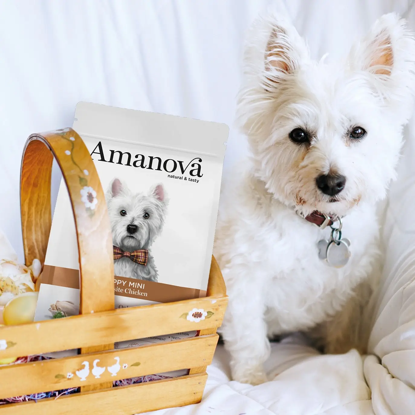 Amanova Kylling - Hvalpefoder til små hunde – billede 3