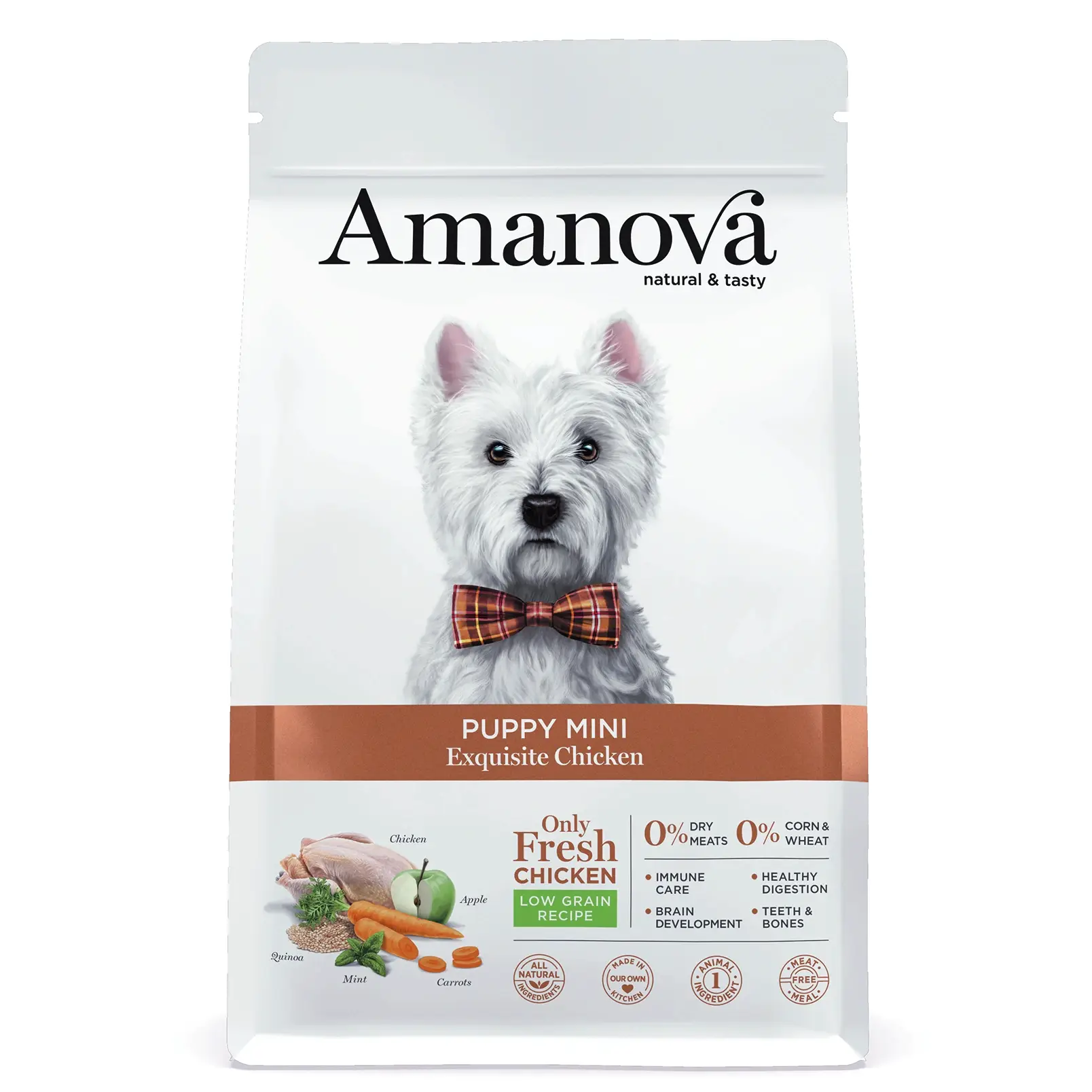 Amanova Kylling - Hvalpefoder til små hunde