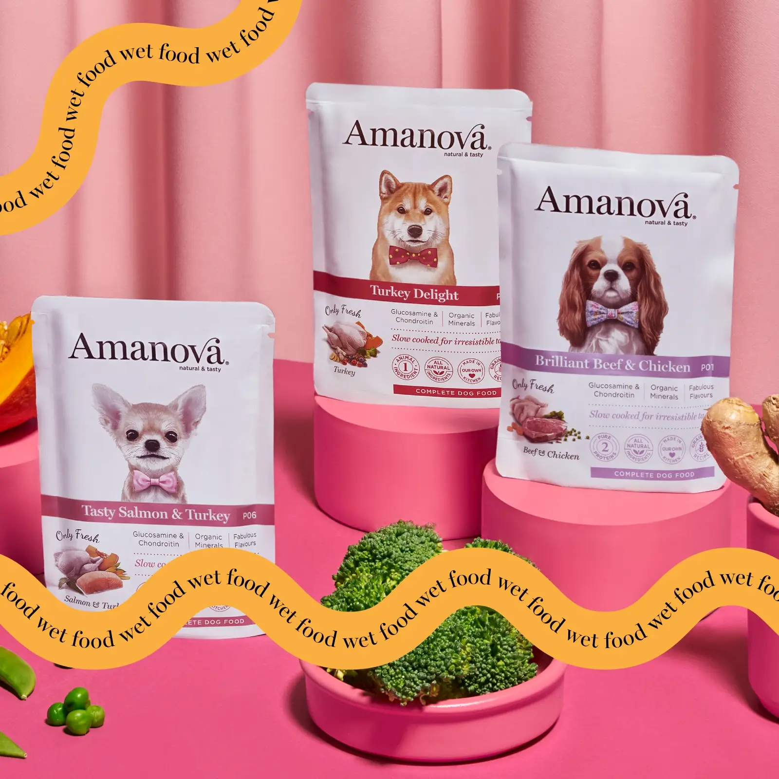 Amanova Vådfoder Kalkun - 100g – billede 5