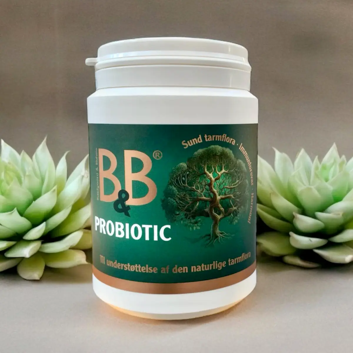 B&B Probiotika Tilskud Pulver - 100g – billede 2