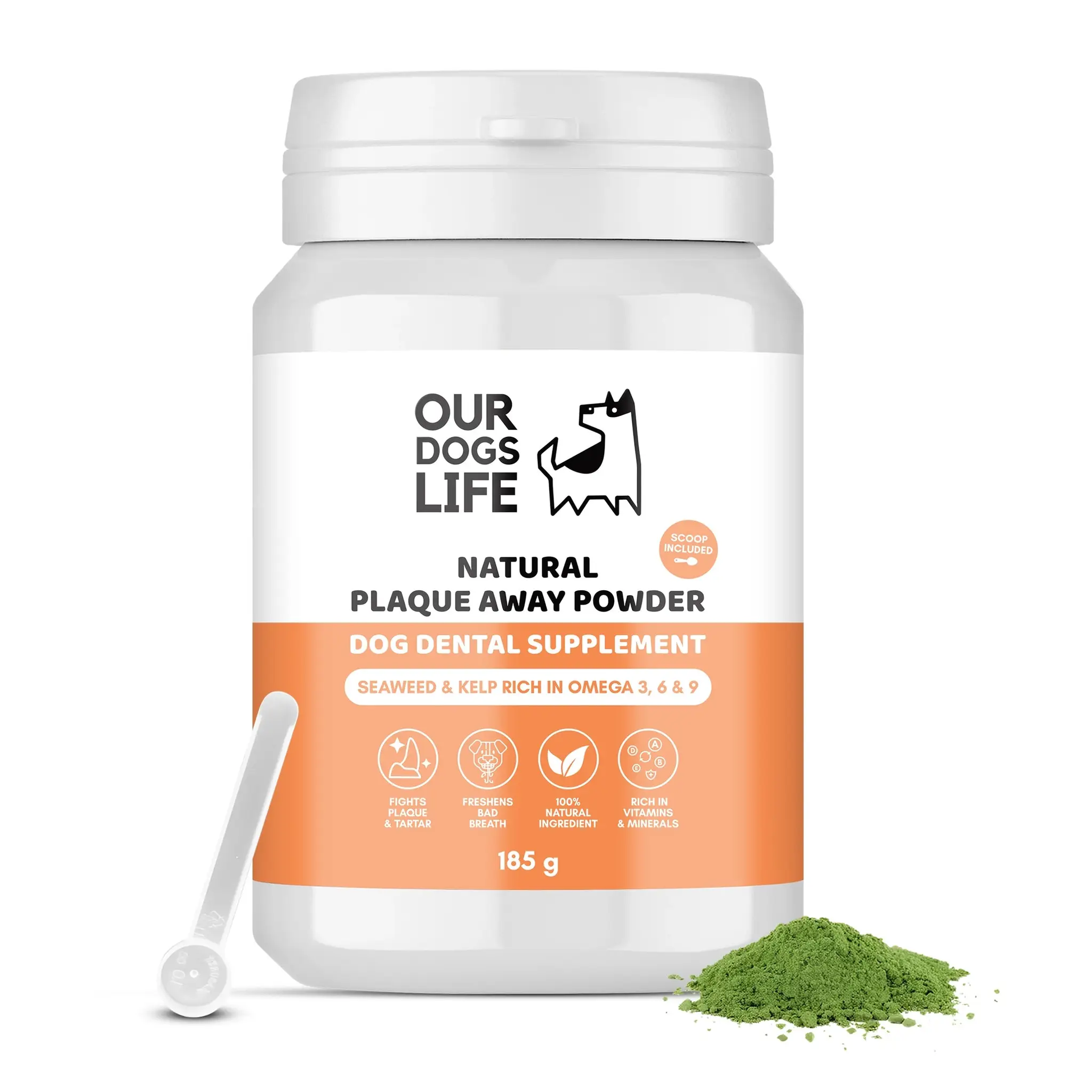 OurDogsLife Plakpulver 500g