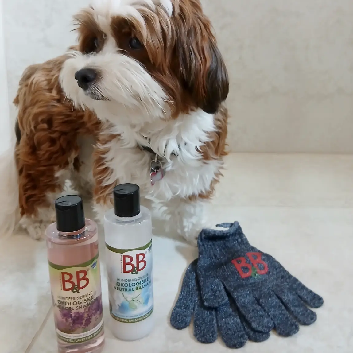 B&B Bambus Vaskehandsker – billede 5