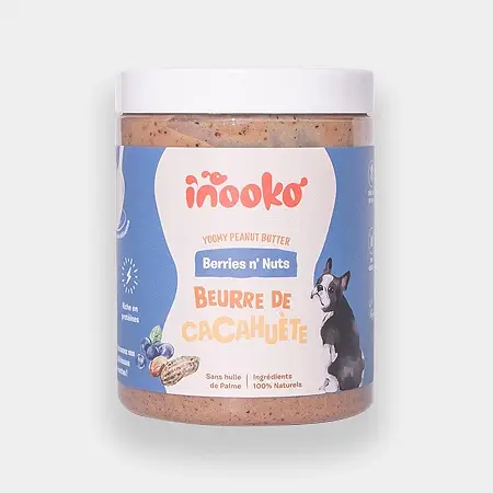 Inooko Peanutbutter - Blåbær & Jordbær