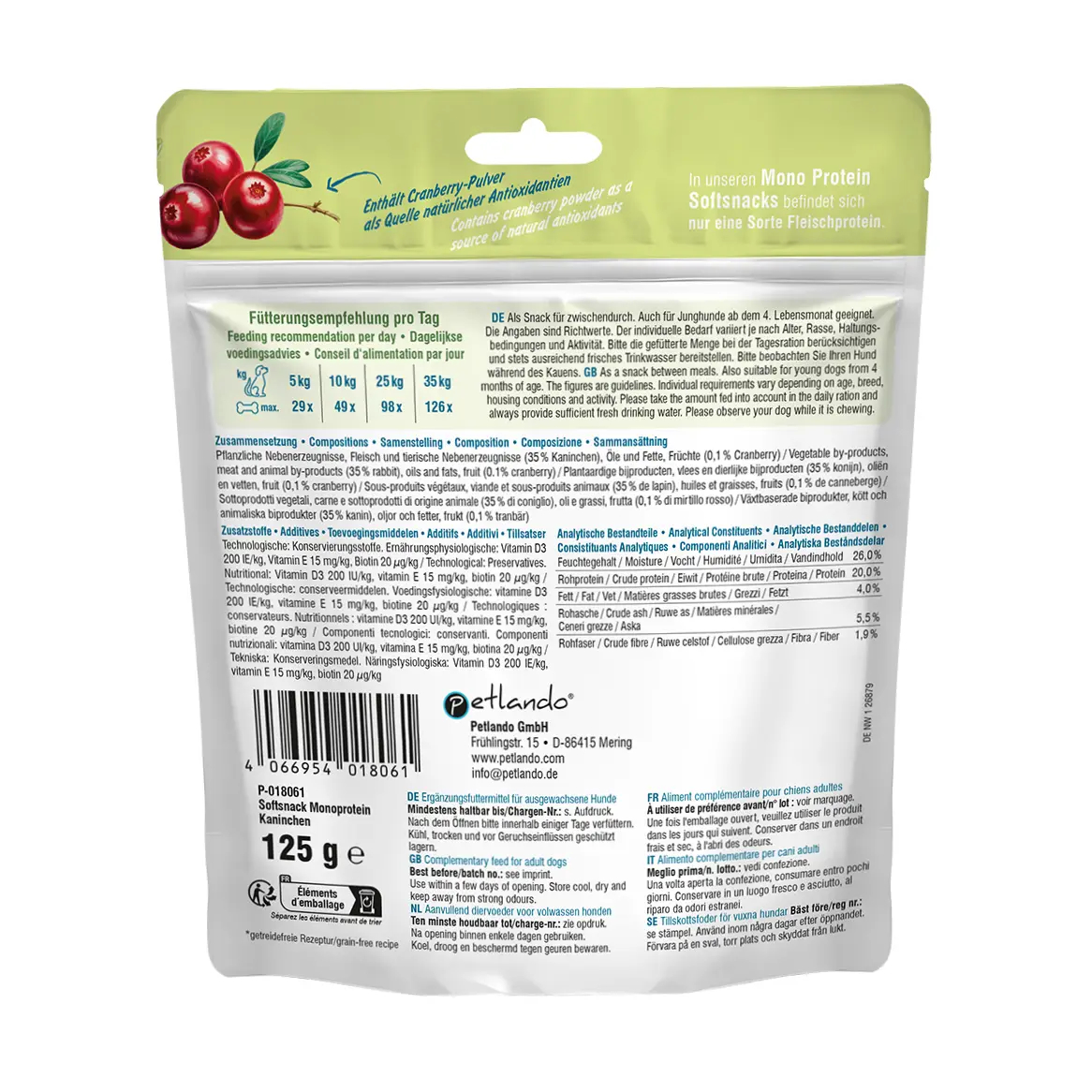 Petlando Mono Protein Softsnacks Mini – billede 6