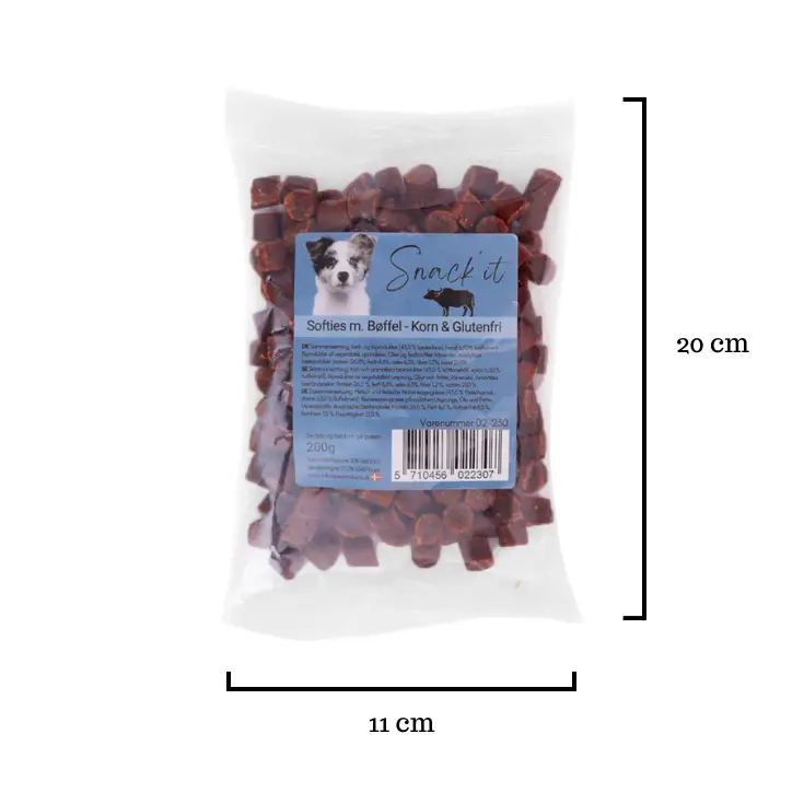 Snack'It Softies Godbidder Korn & Glutenfri - 200g – billede 3